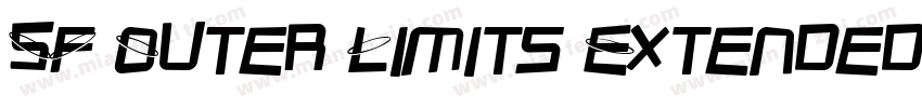 SF Outer Limits Extended字体转换